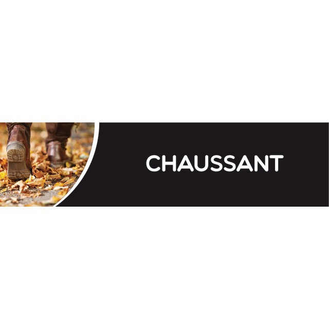 Bandeau Chaussant PVC 0,3 X 980 X 250 MM Fond Noir référence fournisseur 9031232